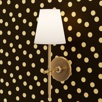 Polka Dots - Black and White by Andrea Lauren