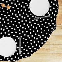 Polka Dots - Black and White by Andrea Lauren