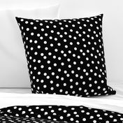 Polka Dots - Black and White by Andrea Lauren