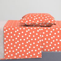 Polka Dot - Carrot Orange