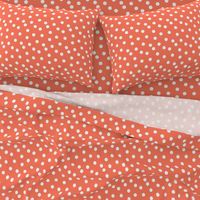 Polka Dot - Carrot Orange