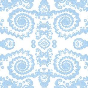 Blue Lace Fractal