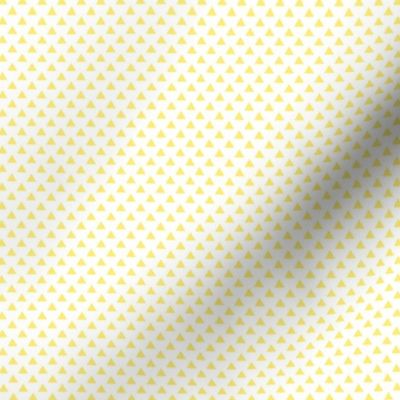 triangles lemon yellow