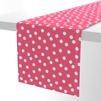 dot // pink fabric cute dots polka dot girls sweet dots