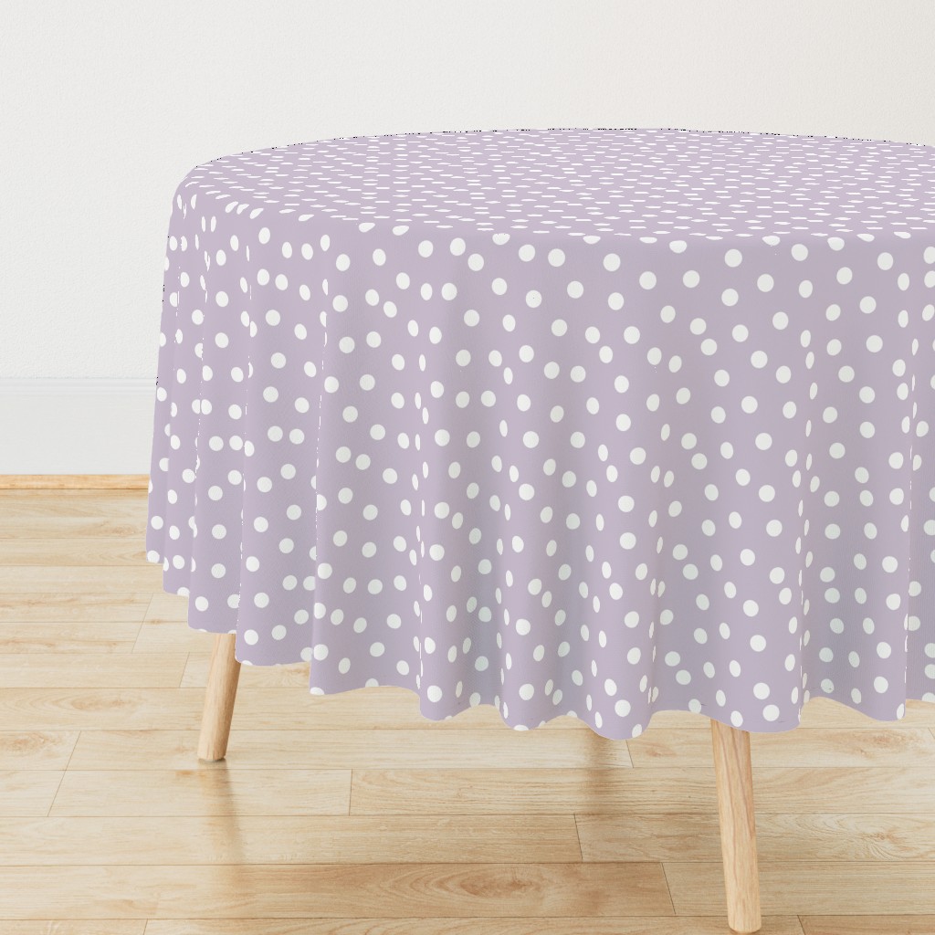 Polka Dots - Lavender by Andrea Lauren