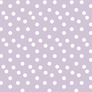 Polka Dots - Lavender by Andrea Lauren