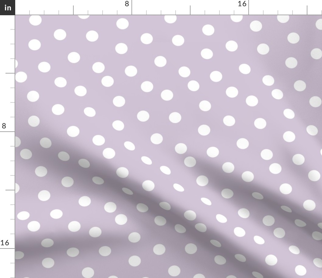 Polka Dots - Lavender by Andrea Lauren