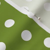 Polka Dots - Moss Green by Andrea Lauren