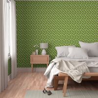 Polka Dots - Moss Green by Andrea Lauren