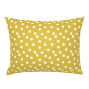 Polka Dots - Mustard by Andrea Lauren