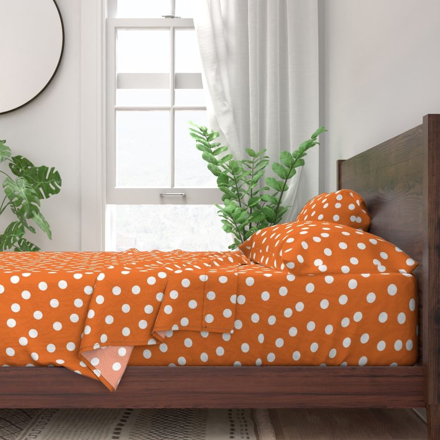 Polka Dots - Orange by Andrea Lauren