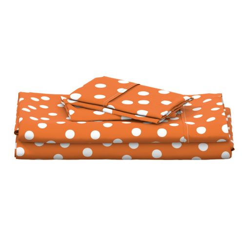 Polka Dots - Orange by Andrea Lauren