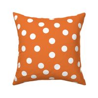 Polka Dots - Orange by Andrea Lauren