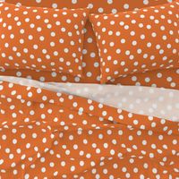 Polka Dots - Orange by Andrea Lauren