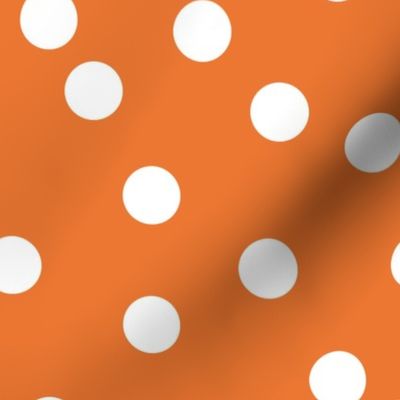 Polka Dots - Orange by Andrea Lauren