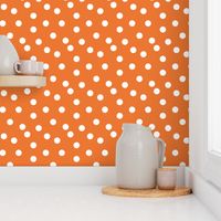 Polka Dots - Orange by Andrea Lauren