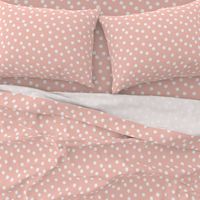 dots // pink baby nursery baby pink cute polka dot dots spots 