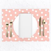 dots // pink baby nursery baby pink cute polka dot dots spots 