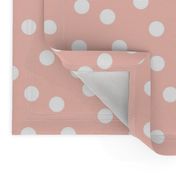 dots // pink baby nursery baby pink cute polka dot dots spots 