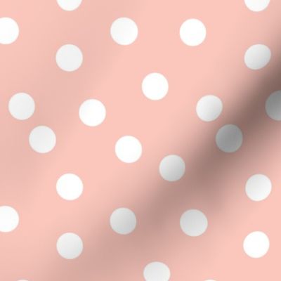 dots // pink baby nursery baby pink cute polka dot dots spots 