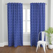 Polka Dots - Cobalt Blue by Andrea Lauren