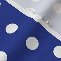 Polka Dots - Cobalt Blue by Andrea Lauren