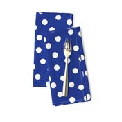 Polka Dots - Cobalt Blue by Andrea Lauren