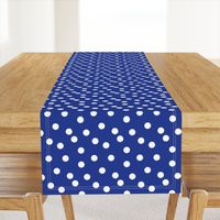 Polka Dots - Cobalt Blue by Andrea Lauren