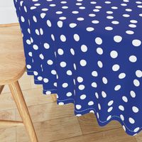 Polka Dots - Cobalt Blue by Andrea Lauren