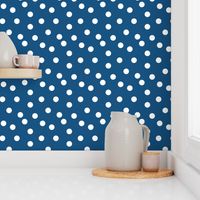 Polka Dots - Denim Blue by Andrea Lauren