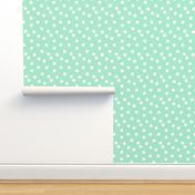 dots // dot sweet mint nursery baby kids cute baby nursery mints