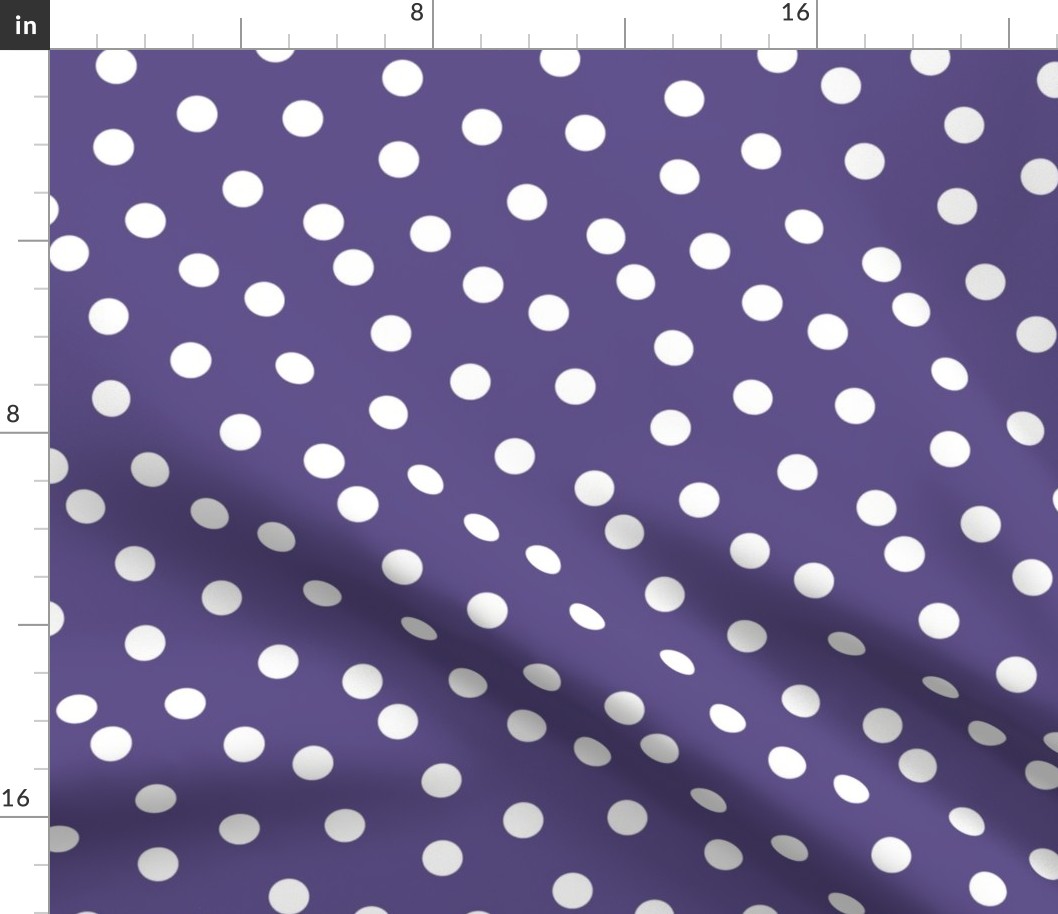 Polka Dots - Plum by Andrea Lauren