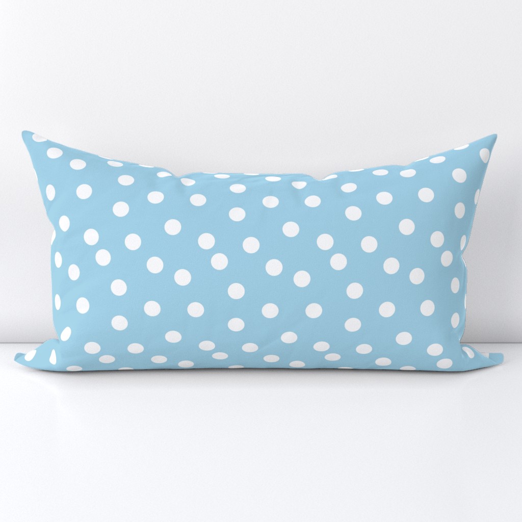 Polka Dots - Sky Blue by Andrea Lauren