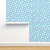 Polka Dots - Sky Blue by Andrea Lauren