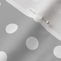 dot fabric // grey dots spots polka dot gray dots baby nursery simple coordinate grey dots fabric
