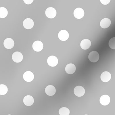 dot fabric // grey dots spots polka dot gray dots baby nursery simple coordinate grey dots fabric