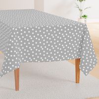 dot fabric // grey dots spots polka dot gray dots baby nursery simple coordinate grey dots fabric