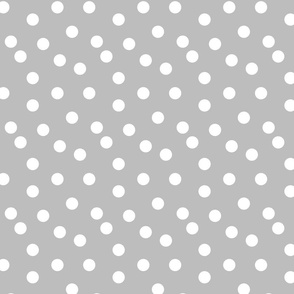 dot fabric // grey dots spots polka dot gray dots baby nursery simple coordinate grey dots fabric