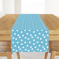 Polka Dots - Soft Blue by Andrea Lauren