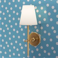 Polka Dots - Soft Blue by Andrea Lauren