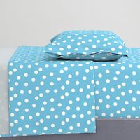 Polka Dots - Soft Blue by Andrea Lauren