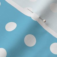 Polka Dots - Soft Blue by Andrea Lauren