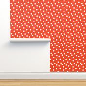 Polka Dots - Vermillion by Andrea Lauren