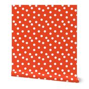 Polka Dots - Vermillion by Andrea Lauren