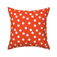 Polka Dots - Vermillion by Andrea Lauren