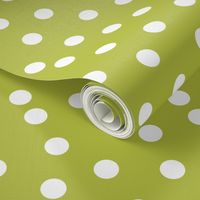 Polka Dots - Celery by Andrea Lauren