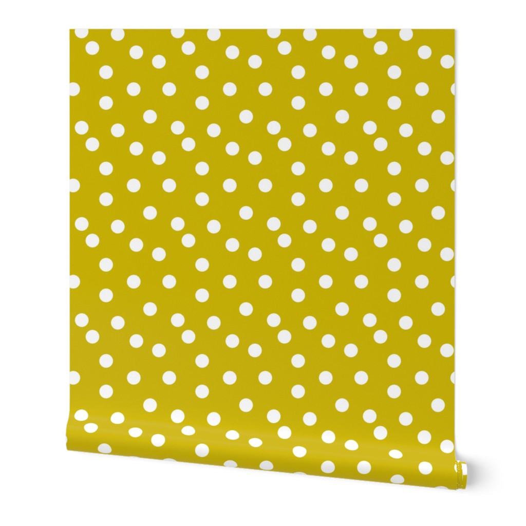 Polka Dots - Goldenrod