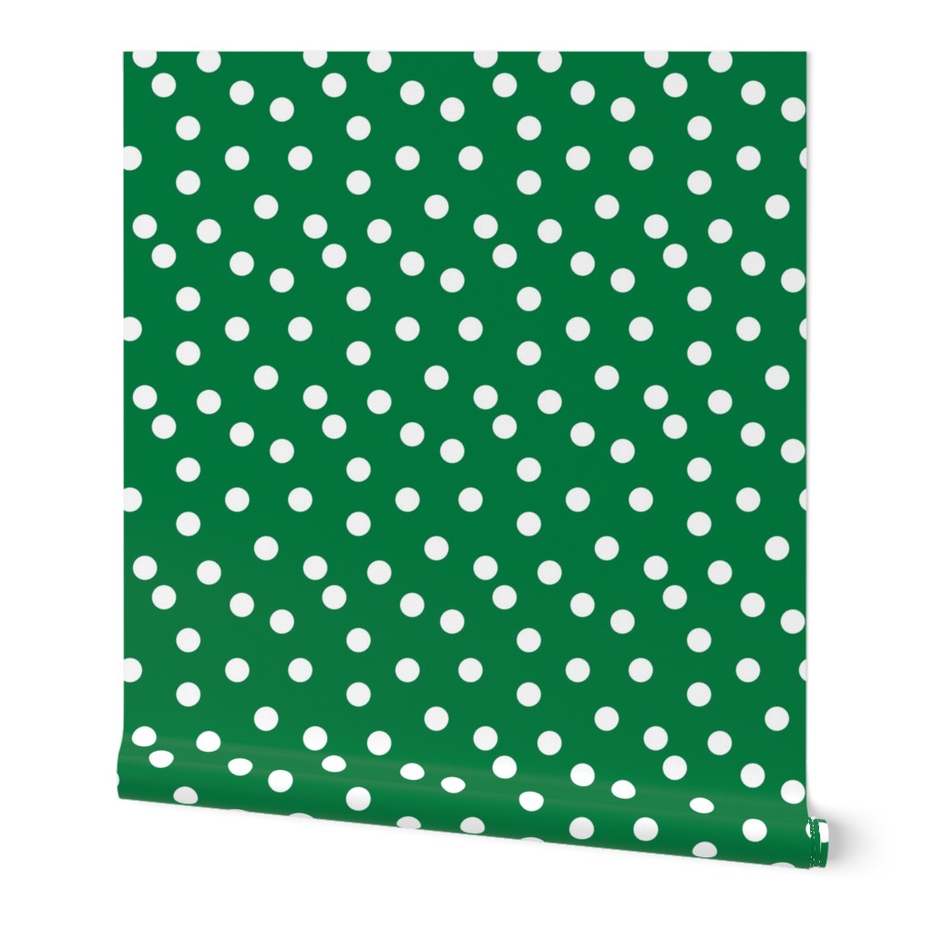 Polka Dots - Kelly Green by Andrea Lauren