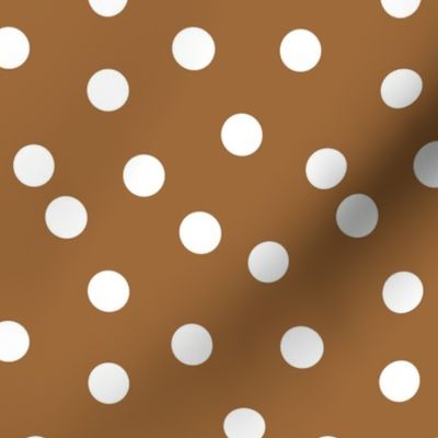 Polka Dots - Brown by Andrea Lauren