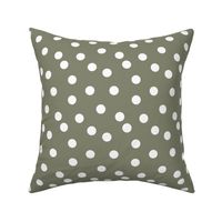 Polka Dots - Olive by Andrea Lauren